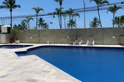 Apartamento Alto Padrão frente mar com 2 dormitórios, 1 suíte a venda  no Bairro Indaia por R$ 980 mil- Caraguatatuba
